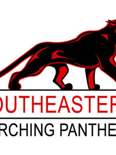 Southeastern Marching Panthers Logo