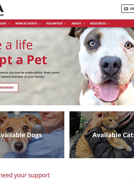 Columbus CHA Animal Shelter Design and Build