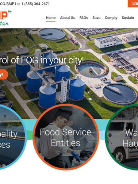 Fog BMP Industrial Business Website Design