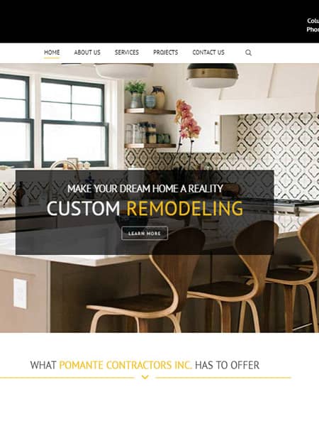 pomante contractors inc custom remodeling