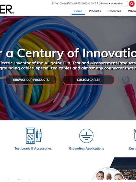 Mueller Electric OEM Assembly Manufacturing Website