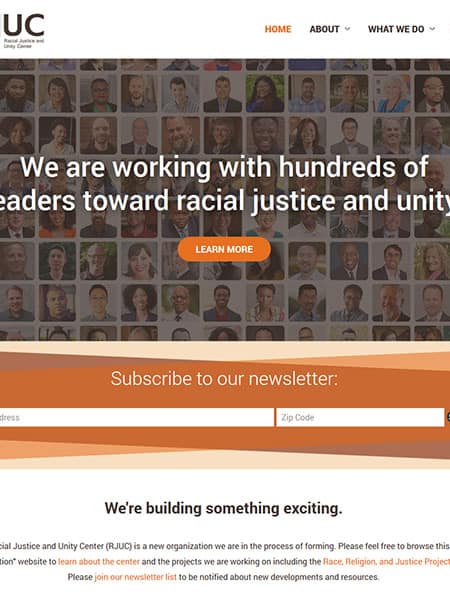 home page website