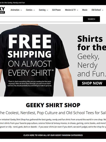 WordPress, clothing, geeky, shirt, shop,eCommerce