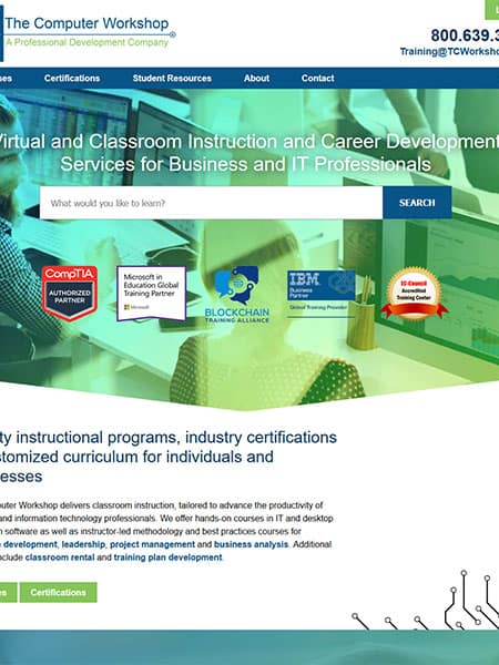 tcw, custom content management, technology classes