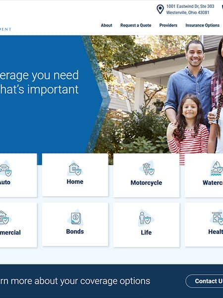 wordpress, insurance, agency, family, smiles, house
