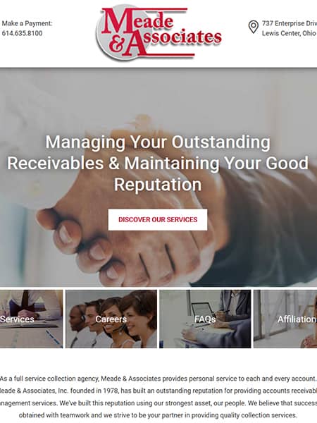 Columbus Meade & Associates New WordPress Web Design