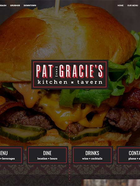 Pat Gracies, web, design, columbus OH, ohio