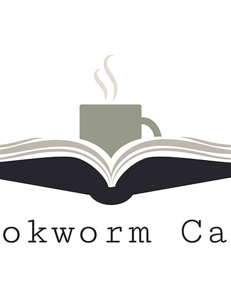 Bookworm Cafe Logo Design - Robintek Columbus Ohio Marketing