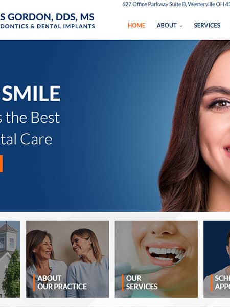 Ross Gordon Dental Website Design