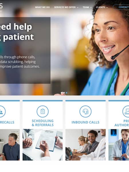 Oclinicals Website Design