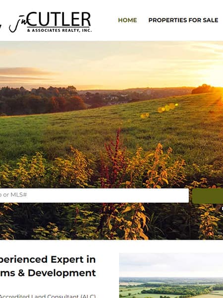 Ohio Land Guy Real Estate Website Design