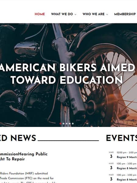 ABATE of Ohio Website Design