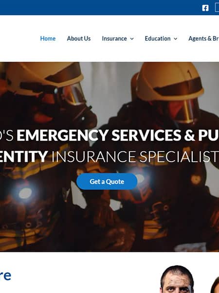Ohio Public Risk Insurance Agency Website Design