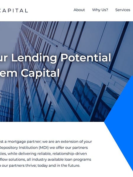 Anthem Capital WordPress Website Design
