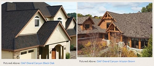 Grand Canyon Lifetime Designer Shingles