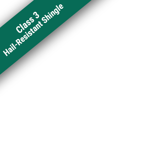Class 3 Hail Resistant Shingle Banner