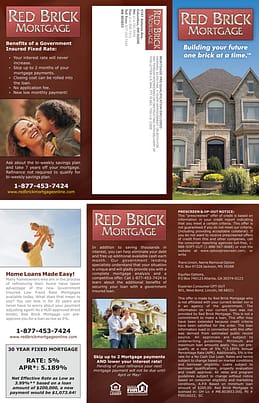 Red Brick Mortgage brochure
