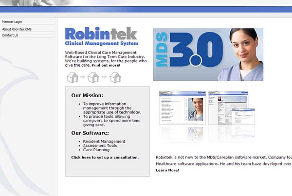 icareplans.com business and healthcare website build