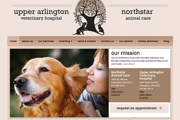 Pet & Animal Care Website Designs - Robintek: Columbus Website Design,  Graphic Design & SEO Company