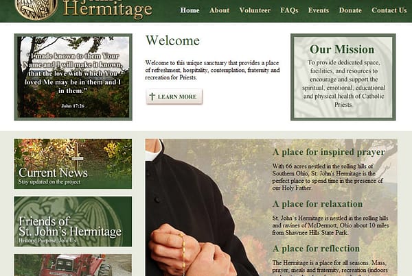 St. John's Hermitage - Religious Sanctuary Website