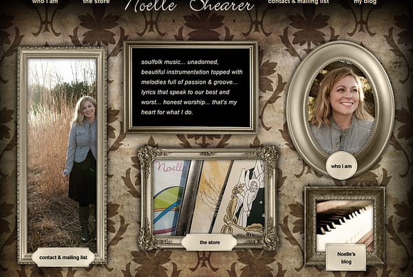 Noelle Shearer - Musician Website