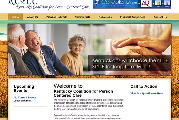 Kentucky Coalition for Person Centered Care - Care Giving Website