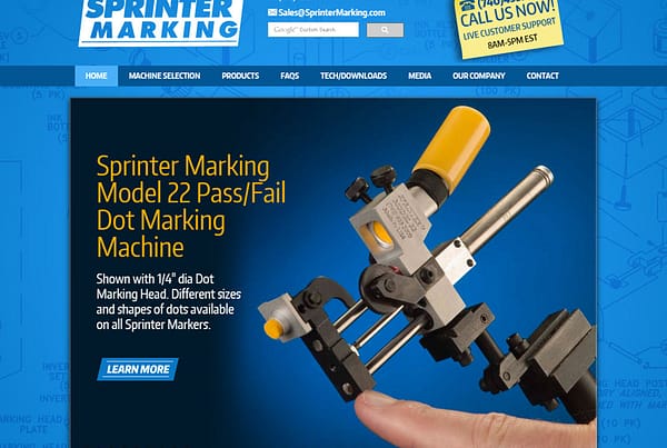 Sprinter Marking - Manufacturing and Technology Website