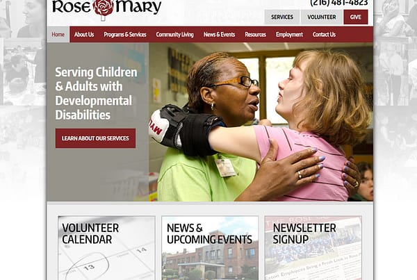 Rose-Mary Center - Disability Ministry Website