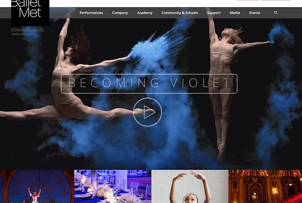 Ballet Met - Dance and Theater Website