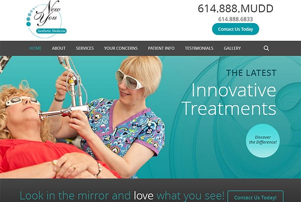 New You - Healthcare Website