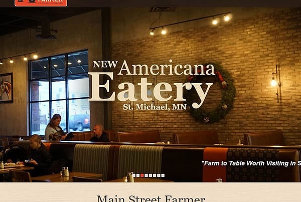 Main Street Farmer - Restaurant Website