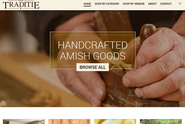 Traditie Amish Furniture Website