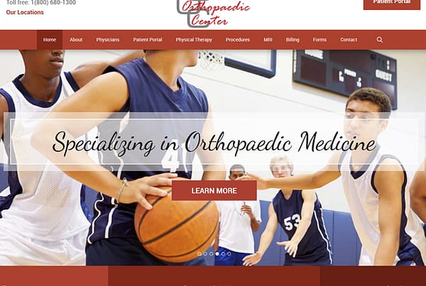 Ohio Orthopaedic Center Website