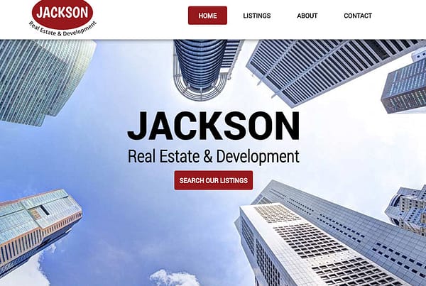 Jackson Real Estate and Development Real Estate Website