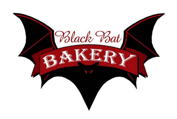Black Bat Bakery Logo