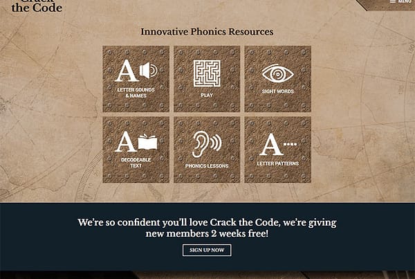 crack the code phonics resource
