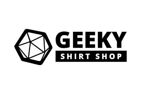 geeky shirt shop new logo design