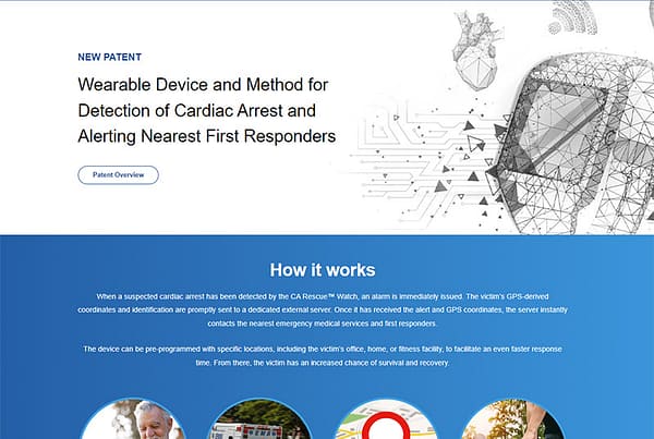 Cardiac Arrest Technologies Website Design Columbus Ohio - Robintek