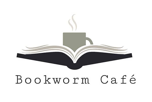 Bookworm Cafe Logo Design - Robintek Columbus Ohio Marketing