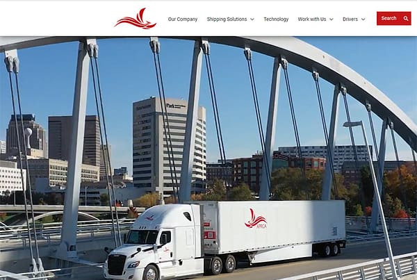 Phoenix Cargo Website Design - Columbus Ohio: Robintek
