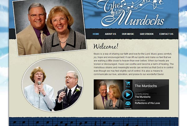 The Murdochs music website