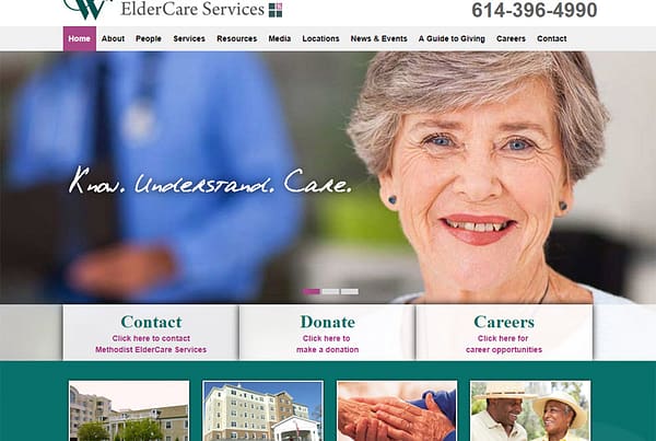 Methodist Elder Care Services - Retirement Community Website