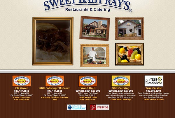 Sweet Baby Ray's restaurant and catering