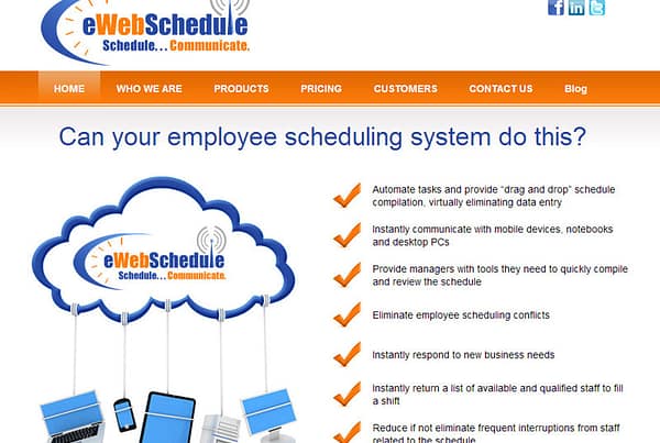 eWebSchedule - Online Scheduling and Communication Website