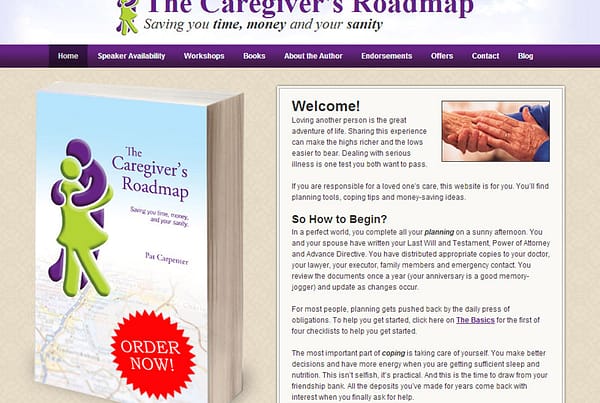 The Caregiver's Roadmap - Book Website