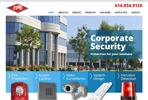 EPS - Security and Technology Website