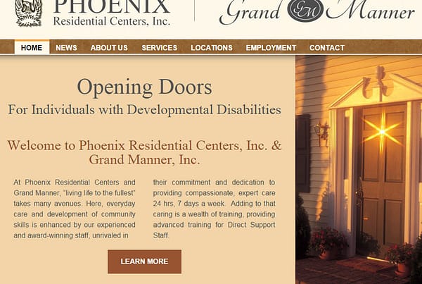 Phoenix Residential Centers and Grand Manner - Residential Care Center Website