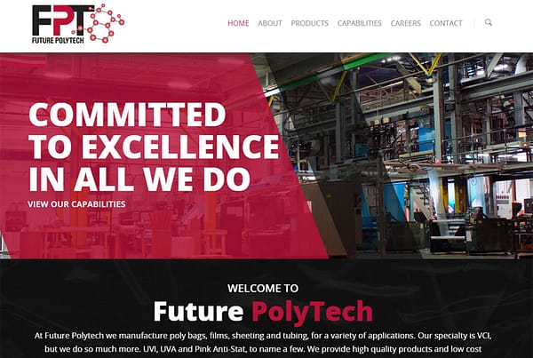 Future Polytech - Technology Website