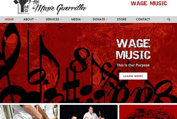 The Music Guerrilla - Music Website