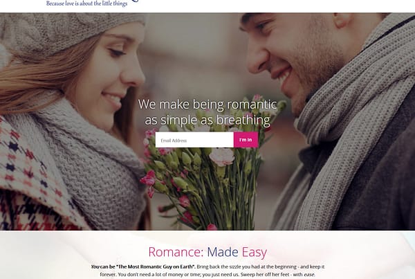 Romance Made EZ - Romance Website
